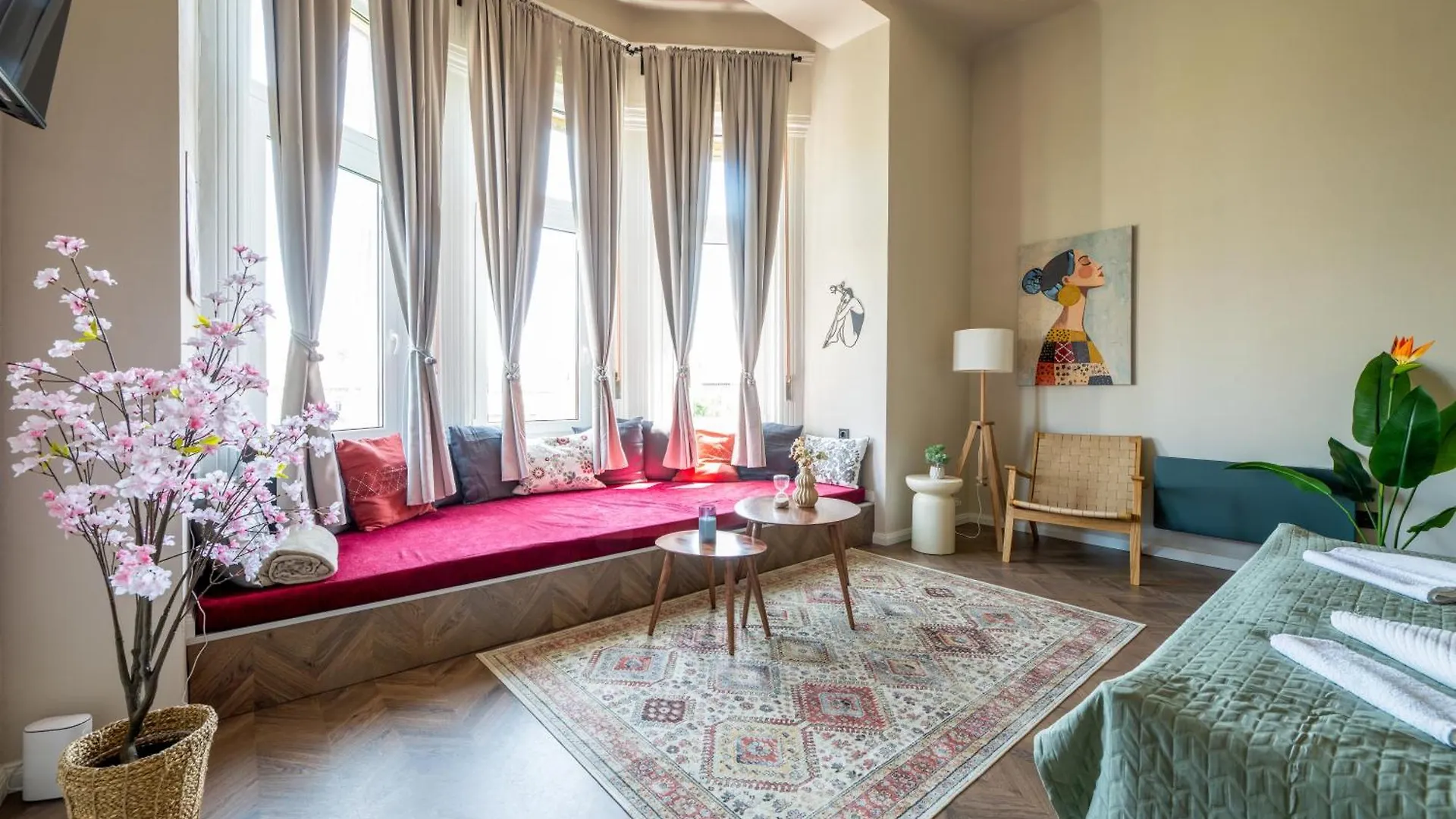 דירה Budapest Central Artpark Suites הונגריה
