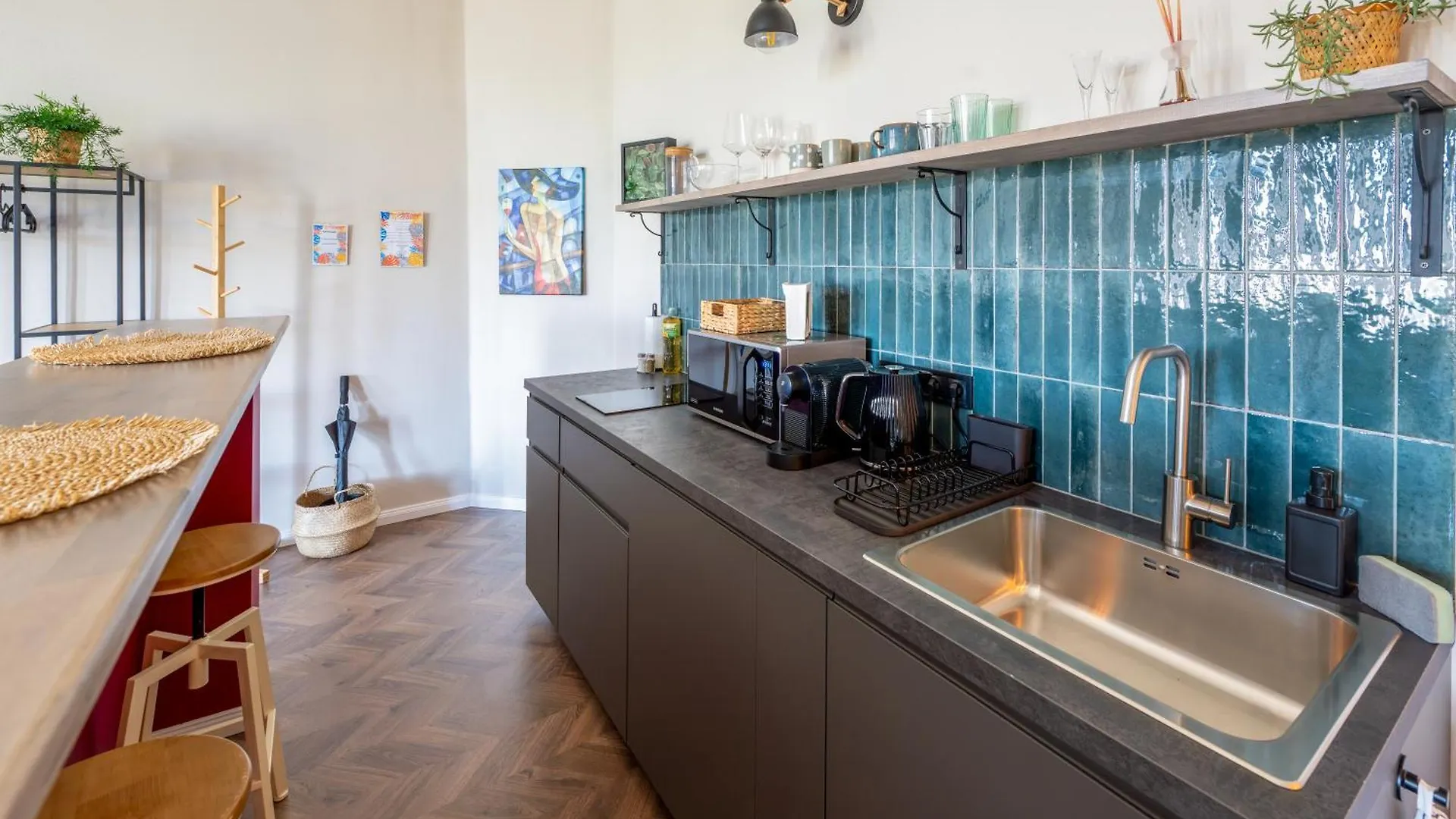 דירה Budapest Central Artpark Suites